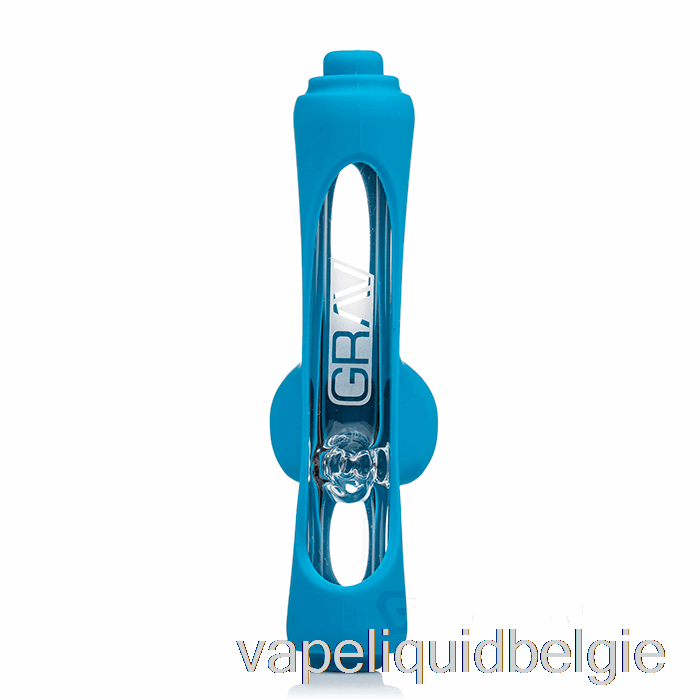 Vape Liquid Grav Mini-stoomwals Met Siliconenhuid Blauw